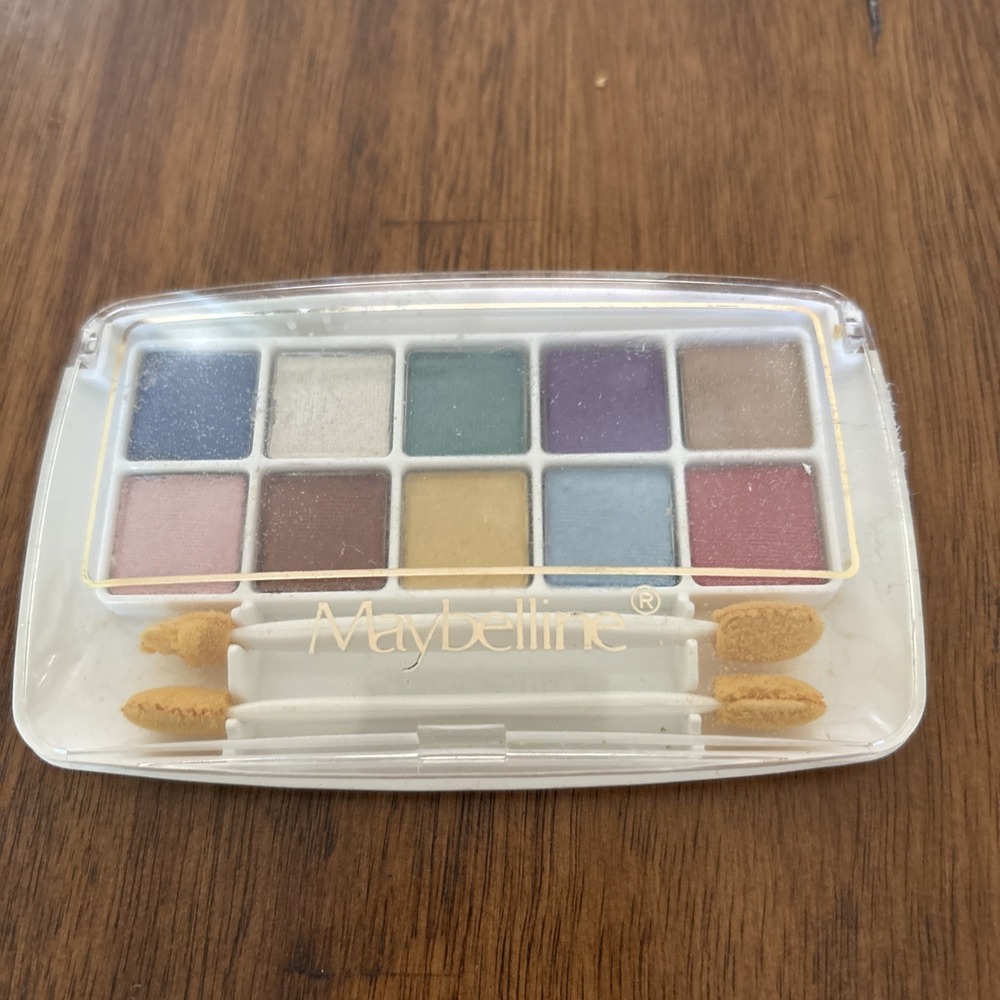 Vintage Cosmetics Maybelline Blooming Colors Eyeshadow‎ Palette Sampler-01 NOS